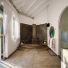 Bellini Blue Master Bathroom with Bathtub | Unawatuna, Sri Lanka