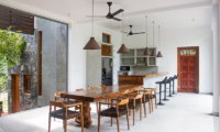 Buona Vista North Dining Table with Wooden Deck | Unawatuna, Sri Lanka