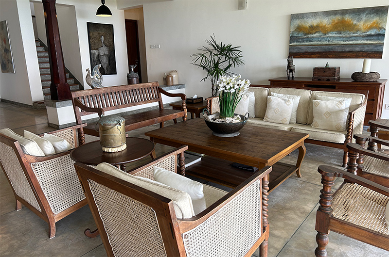 Kabalana House Indoor Living Area | Ahangama, Sri Lanka