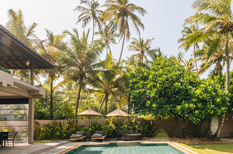 On The Rocks Pool Side Seating | Unawatuna, Sri Lanka