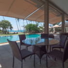 On The Rocks Dining Area with Pool View | Unawatuna, Sri Lanka