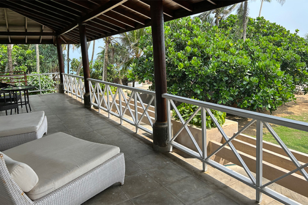 On The Rocks Master Bedroom Balcony | Unawatuna, Sri Lanka