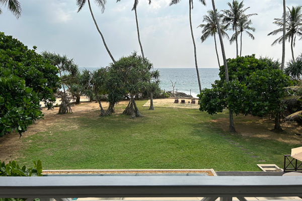 On The Rocks Master Bedroom Balcony View | Unawatuna, Sri Lanka