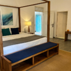 On The Rocks Sixth Bedroom with Four Poster Bed and View | Unawatuna, Sri Lanka