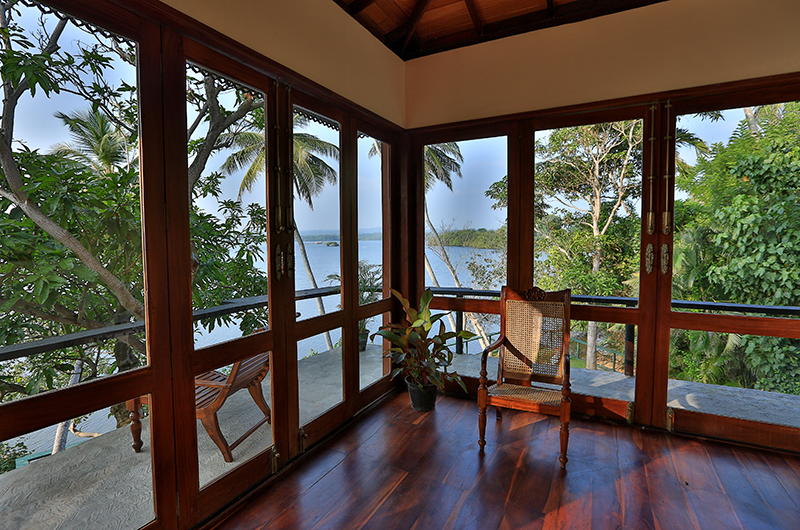 South Point Cottage Seating on Balcony | Koggala, Sri Lanka