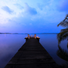 South Point Cottage Romantic Dining Set Up at Night with View | Koggala, Sri Lanka