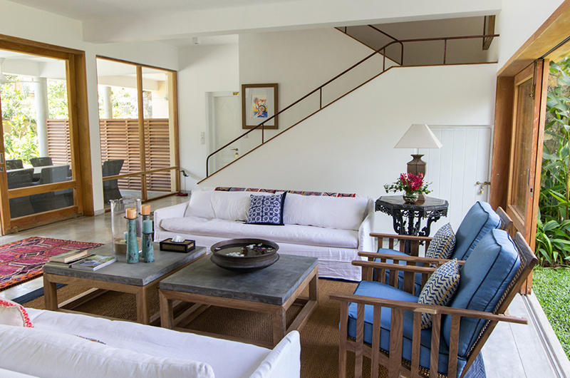 Villa Saffron Living Room | Hikkaduwa, Sri Lanka