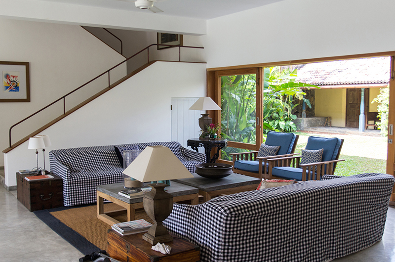 Villa Saffron Living Room | Hikkaduwa, Sri Lanka
