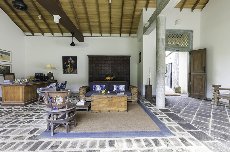 Villa Saffron Living Area | Hikkaduwa, Sri Lanka