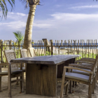 Villa Saffron Outdoor Dinning | Hikkaduwa, Sri Lanka