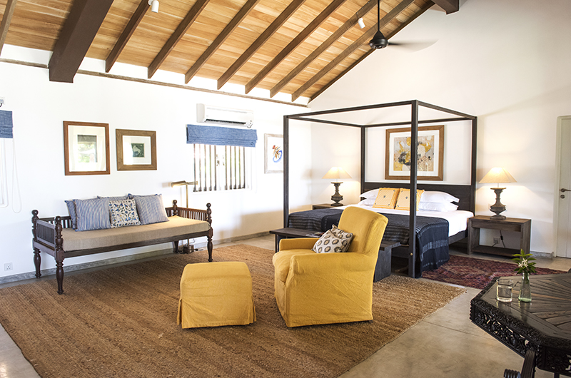 Villa Saffron Bedroom | Hikkaduwa, Sri Lanka
