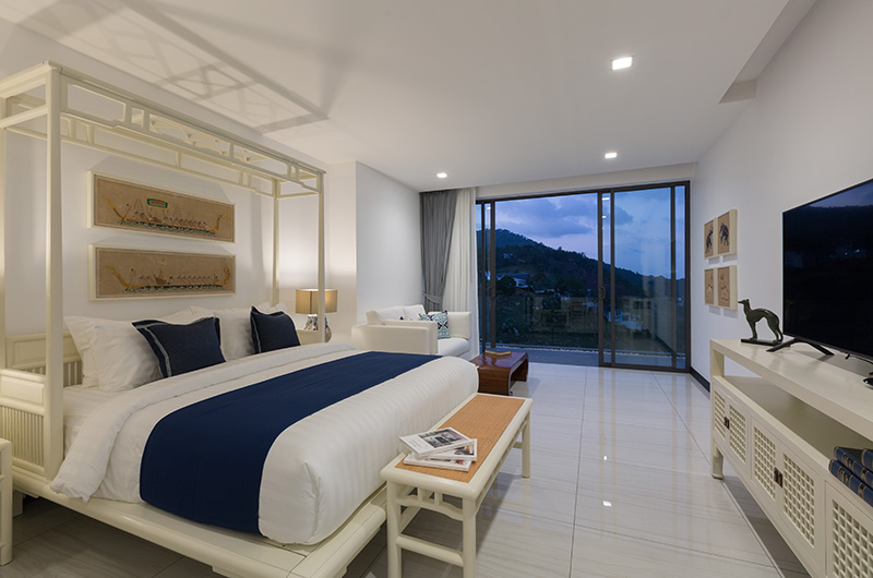 Villa Roong Arun Bedroom with TV | Chaweng, Koh Samui
