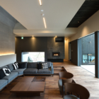 Nivia Living Room with Fire Place | Hakuba, Nagano