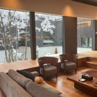 Nivia Indoor Living Area with Snow View | Hakuba, Nagano