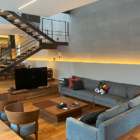 Nivia Indoor Living Area with Up Stairs | Hakuba, Nagano