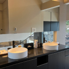 Nivia His and Hers Bathroom with View | Hakuba, Nagano