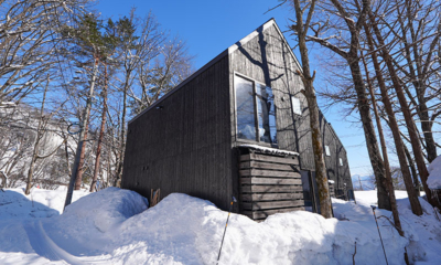 Shizuku Villas Outdoor View with Snow View | Echoland, Hakuba