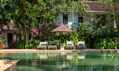 Why House Pool Side Sun Beds | Talpe, Sri Lanka