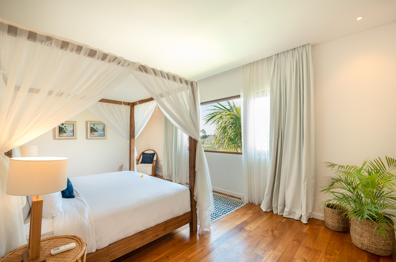 Villa Charick Bedroom with Four Poster Bed | Canggu, Bali