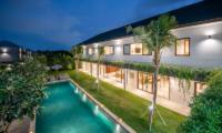 Villa Charick Night View Exterior | Canggu, Bali