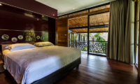 Villa Conti Guest Bedroom with Wooden Floor | Canggu, Bali