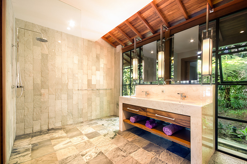 Villa Conti His and Hers Bathroom | Canggu, Bali