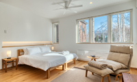 Konaya Bedroom with Lamps | Hirafu, Niseko