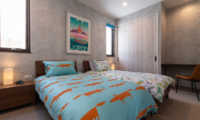 Off Piste Chalet Guest Bedroom with Twin Beds | Hirafu, Niseko