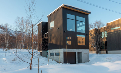 Off Piste Chalet Exterior with View | West Hirafu, Niseko