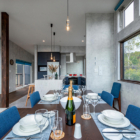 Off Piste Chalet Dining Area with View | West Hirafu, Niseko