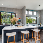 Off Piste Chalet Kitchen and Dining Area with View | West Hirafu, Niseko