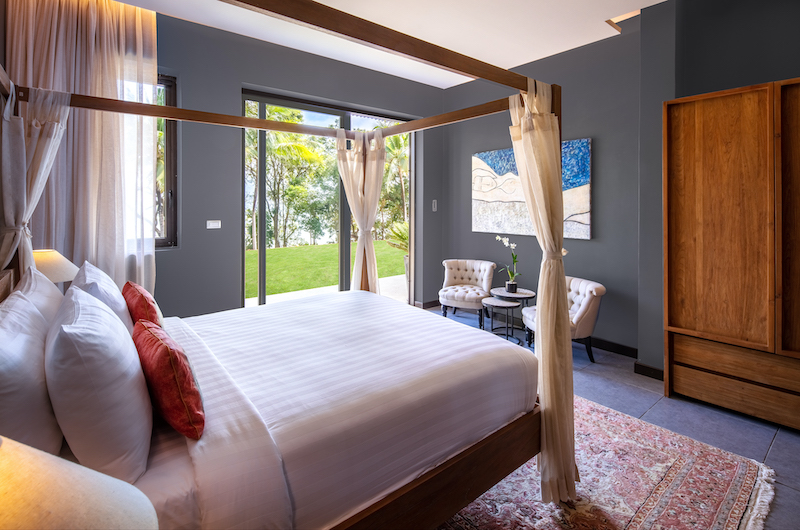 Villa Alchemy Guest Bedroom with Four Poster Bed | Cape Yamu, Phuket
