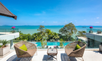 Villa Alchemy Balcony with Seating | Cape Yamu, Phuket
