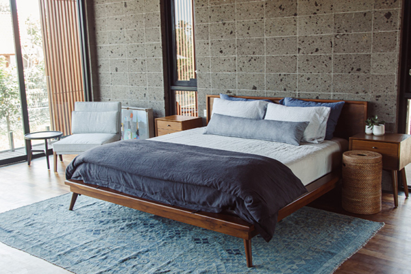 The River House Guest Bedroom with Seating | Pererenan, Bali
