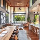 The River House Indoor Living, Kitchen and Dining Area | Pererenan, Bali