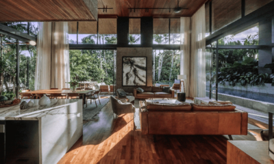 The River House Living, Kitchen and Dining Area | Pererenan, Bali