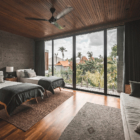 The River House Twin Bedroom with Sofa | Pererenan, Bali