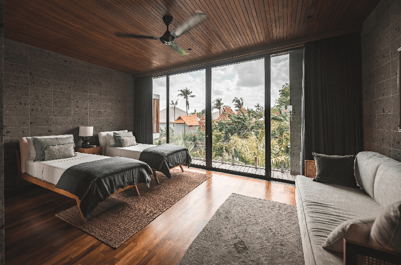 The River House Twin Bedroom with Sofa | Pererenan, Bali