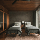 The River House Bedroom with Twin Beds | Pererenan, Bali
