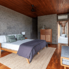The River House Bedroom with Side Lamps | Pererenan, Bali