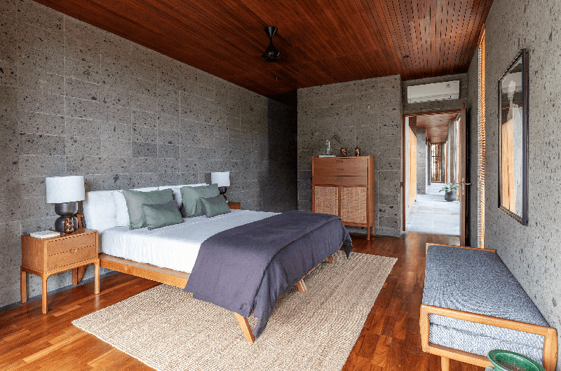 The River House Bedroom with Side Lamps | Pererenan, Bali