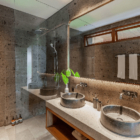 The River House His and Hers Bathroom | Pererenan, Bali