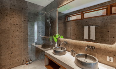 The River House His and Hers Bathroom | Pererenan, Bali