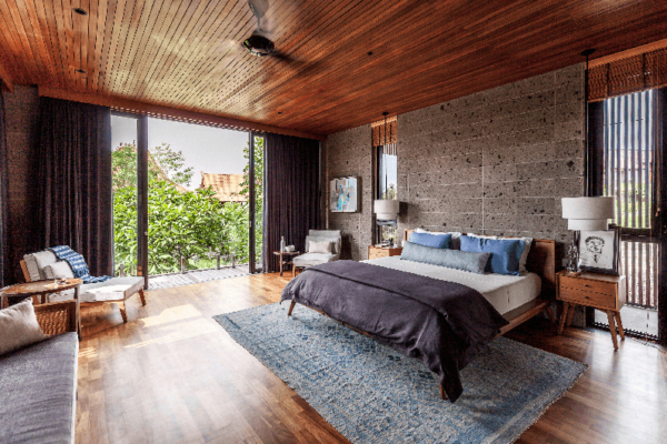 The River House Bedroom with Seating Area | Pererenan, Bali