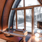 Andaru Niseko Villas Lounge Area with View | Soga, Niseko