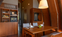 Andaru Niseko Villas Dining Area with Wooden Floor | Soga, Niseko