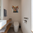 Shakuzen Bathroom with Painting | Annupuri, Niseko