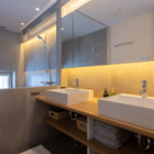 Shakuzen His and Hers Bathroom with Bathtub | Annupuri, Niseko
