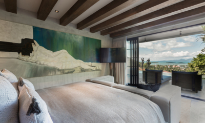 Villa Orca Bedroom with Sea View | Choeng Mon, Koh Samui