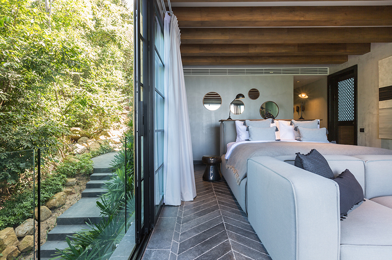 Villa Orca Bedroom with Garden View | Choeng Mon, Koh Samui